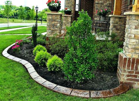 If you want a finished, polished look for your garden, lawn or path, landscape edging is a necessity. Landscape Concrete Edging Plan Ideas — Built With Polymer Design