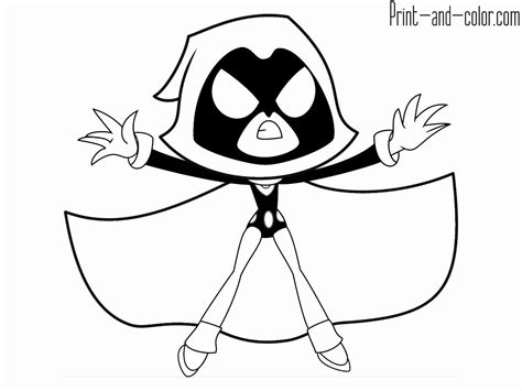 Titan Dibujos Para Colorear De Los Jovenes Titanes | Paginas Para Colorear