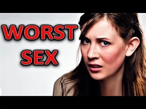 The Worst Things To Say During Sex Youtube