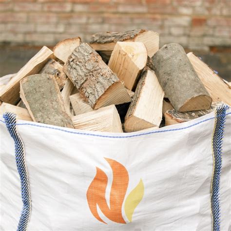 Kiln Dried Hardwood Logs Bulk Bag Free Local Delivery