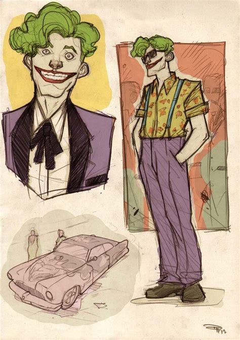 meet the entire cast of 1950s greaser batman s gotham city character art rockabilly geek art