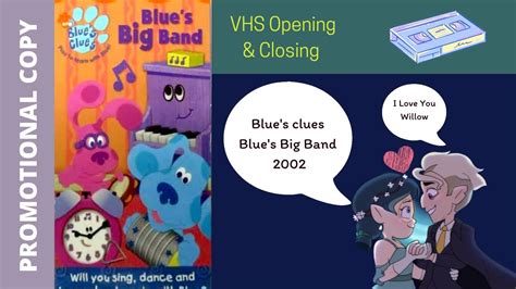 Blues Clues Blues Big Band 2003 Vhs Opening And Closing Promotional