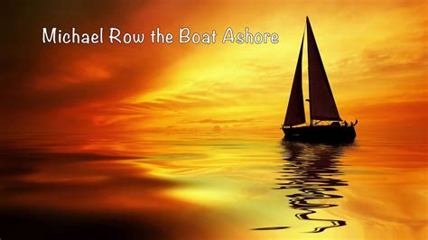 Michael Row The Boat Ashore Piano Cover Youtube