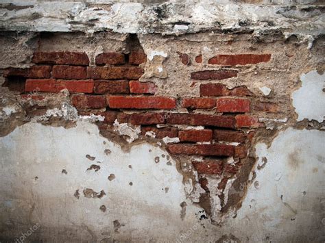 Old Broken Brick Wall — Stock Photo © Nuttakit 4014511