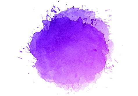 Purple Watercolor Splash Background