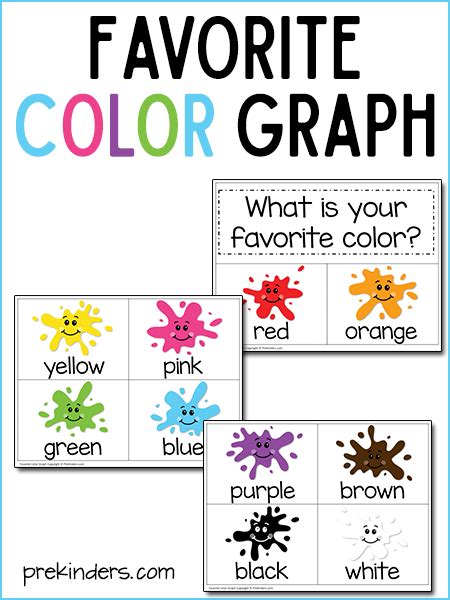 Favorite Color Graph With Print And Cut Printable Color Graphing