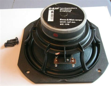 Bandw Bowers And Wilkins Dm100 Speaker Part Bz150 Woofer Driver Ebay