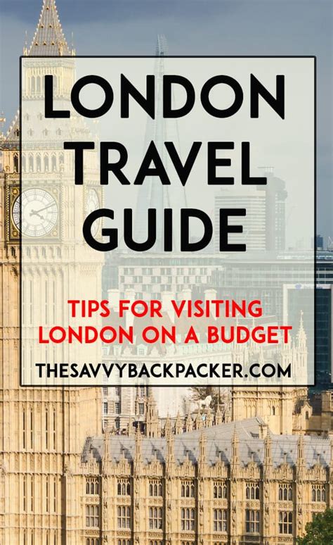 London Travel Guide — How To Visit London On A Budget