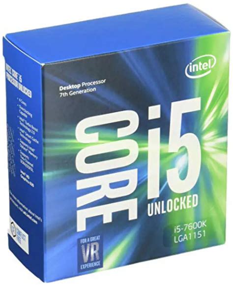 7th Gen Intel Core I5 7600k4 Coresfclga 1151 Socket4 Threads42