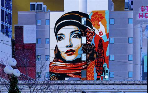 Downtown Seattle Mural Photograph By Jeff Burgess Fine Art America