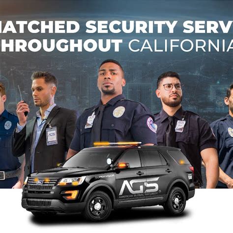 American Global Security Inc Security Guard Services San Francisco