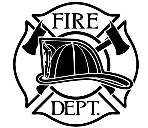 Retired Firefighter Maltese Cross Vinyl Decal Sticker Fire Dept First