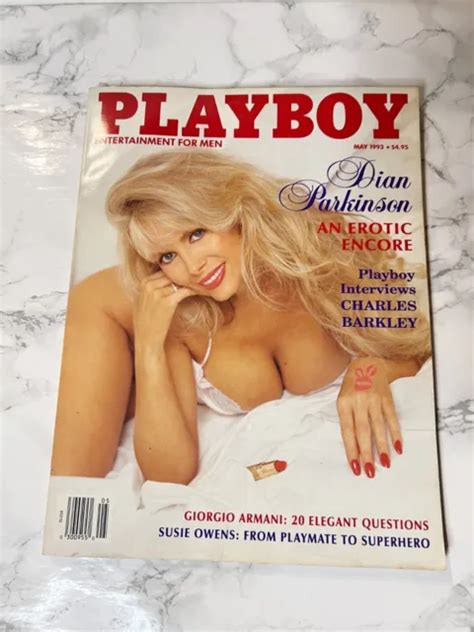 Playboy Magazine Issue May Dian Parkinson Charles Barkley Interview Picclick