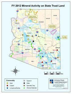 For example, arizona ranchers fund 65% of public education through agriculture leases on state trust land. Detailed Arizona Map | Arizona map, Printable maps, Map