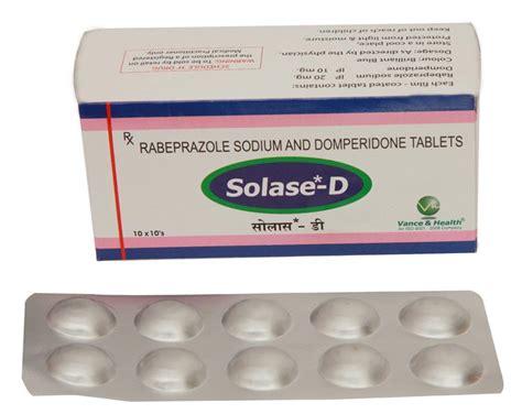 Rabeprazole Sodium And Domperidone Maleate Vance Health Pharmaceuticals Pvt Ltd Hyderabad