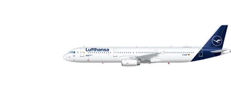 A321 Airbus 100 200 Lufthansa