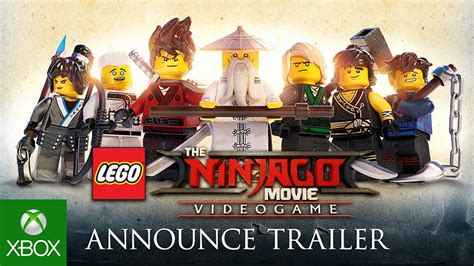 Lego Ninjago Movie Video Game Announce Trailer Youtube