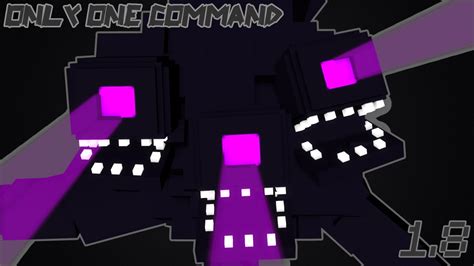 Minecraft One Command Block Wither Storm Boss Battle From Minecraft