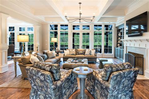 We love coastal decor for its breezy style and cool ocean tones. Long Cove Plantation, Hilton Head - Beach Style - Living Room - Other - by Braden's Lifestyles ...