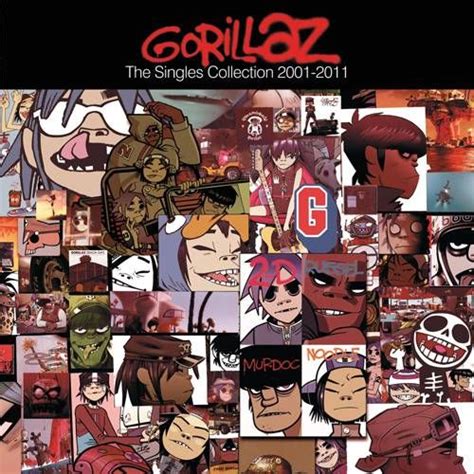 Gorillaz Singles Collection 2001 2011 Cd Amoeba Music