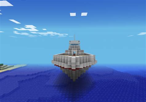 Minecraft Pe Modern Ship Mcpe Show Your Creation Minecraft
