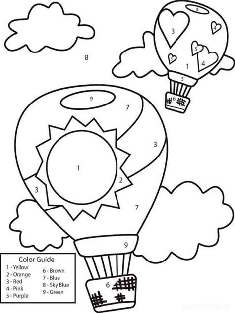 Primary Colors Coloring Page