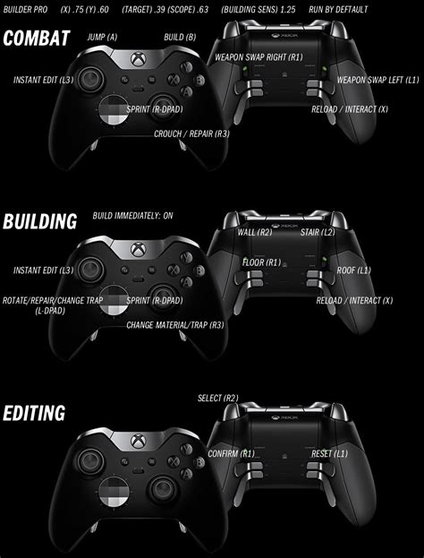 Xbox One Elite Controller Fortnite Binds And Settings Updated 101718
