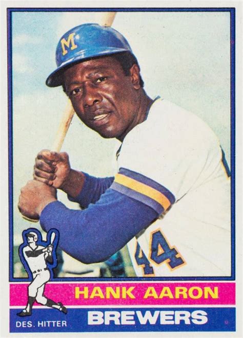 1976 Topps Hank Aaron 550 Baseball Vcp Price Guide