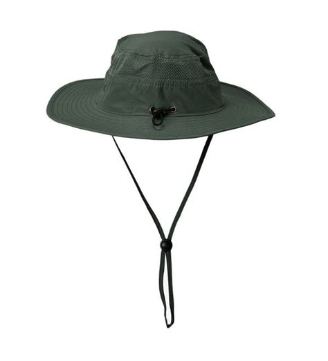 Mens Mesh Bucket Hat Outdoor Uv Sun Protection Wide Brim Boonie Fishing
