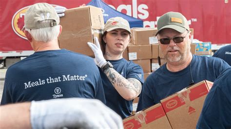 Tyson Foods Expands Hunger Relief Efforts By Donating 16 Million Meals