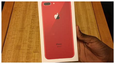 Productred Iphone 8 Plus Unboxing And First Look Youtube