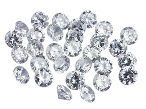 White Cubic Zirconia Round 225mm Pack Of 50 Sizes May Vary Slightly
