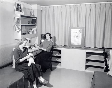 Mock Up Dorm Room In Chadbourne Hall S Two Women Sitt Flickr
