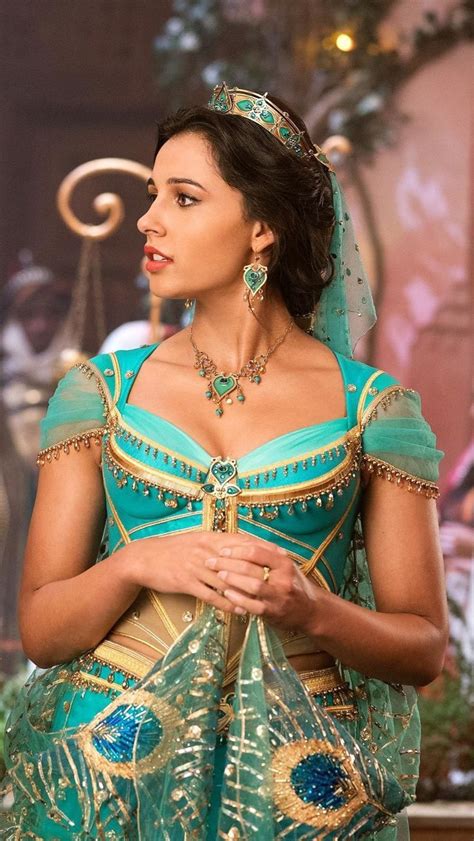 Naomi Scott Movies Outfit Disney Princess Jasmine Aladdin Wedding