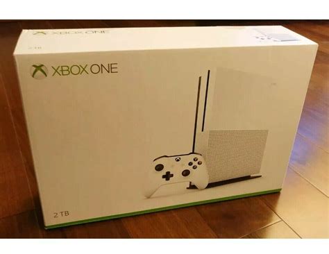Microsoft Xbox One S 2tb White Slim Console Customary Field Tom