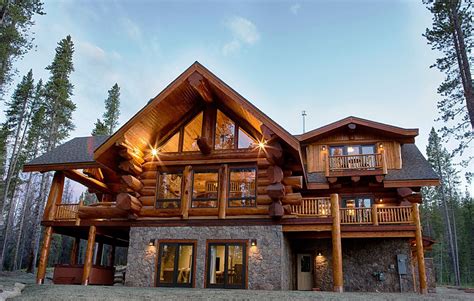 Log Cabin Allure From Cabin To Mansion