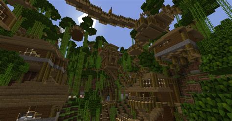 Junglia The Jungle City Minecraft Map