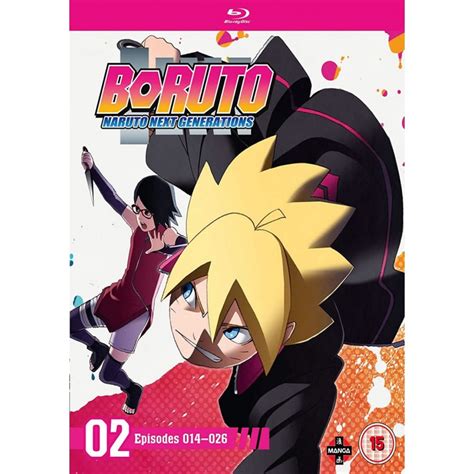 Boruto Naruto Next Generations Set Two 15 Blu Ray