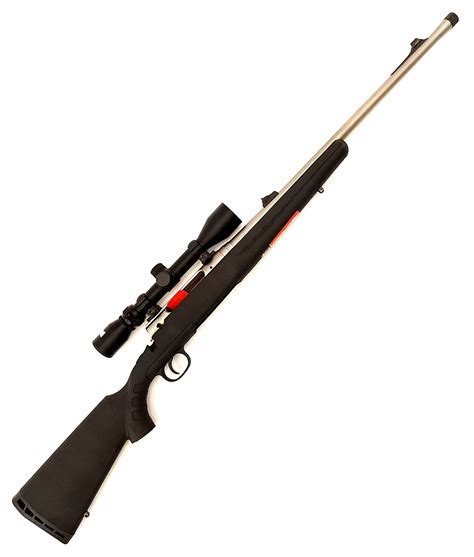 Savage Axis Xp Stainless Bolt Action Rifle 223 Rem With Rifle Sights