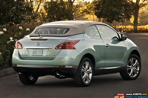 2011 Nissan Murano Crosscabriolet Rear Angle View