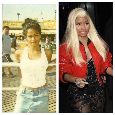 Woah Nicki Minaj Before And After She Used To Be Gorgeous Whyd