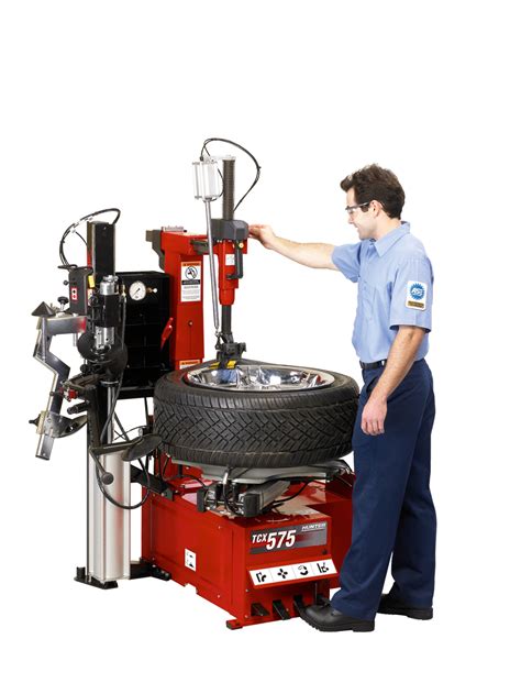 In this video tdm changes a tire with a manual tire changer. Tire Changers | Automotive Technology, Inc.