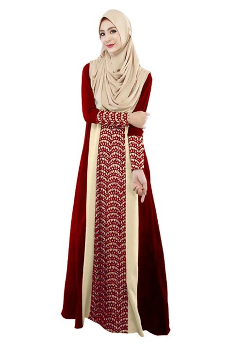 Floor Long Caftan Turkish Abaya Muslims Abaya Dress For Women Arab