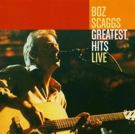 Greatest Hits Live Boz Scaggs Cd Album Muziek
