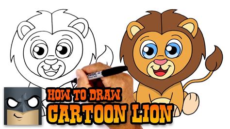 How To Draw A Lion Youtube