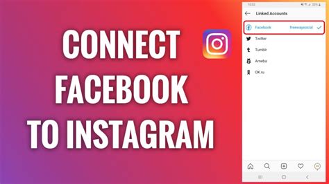 How To Connect Facebook Page To Instagram Freewaysocial