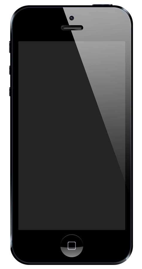 Iphone Black Phone Image PNG Transparent Background, Free Download png image