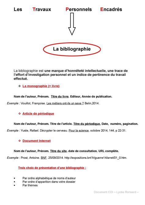 Bibliographie Exemple Doc Etudiant234