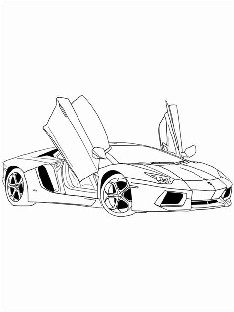 Supercoloring.com is a super fun for all ages: Ferrari Coloring Pages Luxury Ferrari 488 in 2020 | Cars ...
