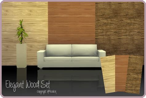 Elegant Wood Set Xmisakix Sims